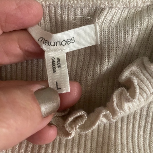 Maurices sleeveless sweater tank - Picture 3 of 3